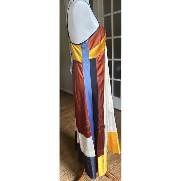 TORY BURCH SASHA LUXURY SILK MAXI DRESS , SIZE 8/RETAIL $798 - Picture 6 of 9